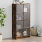 Credenza 2 Pcs 68 X 37 X 142 Cm Legno Multistrato