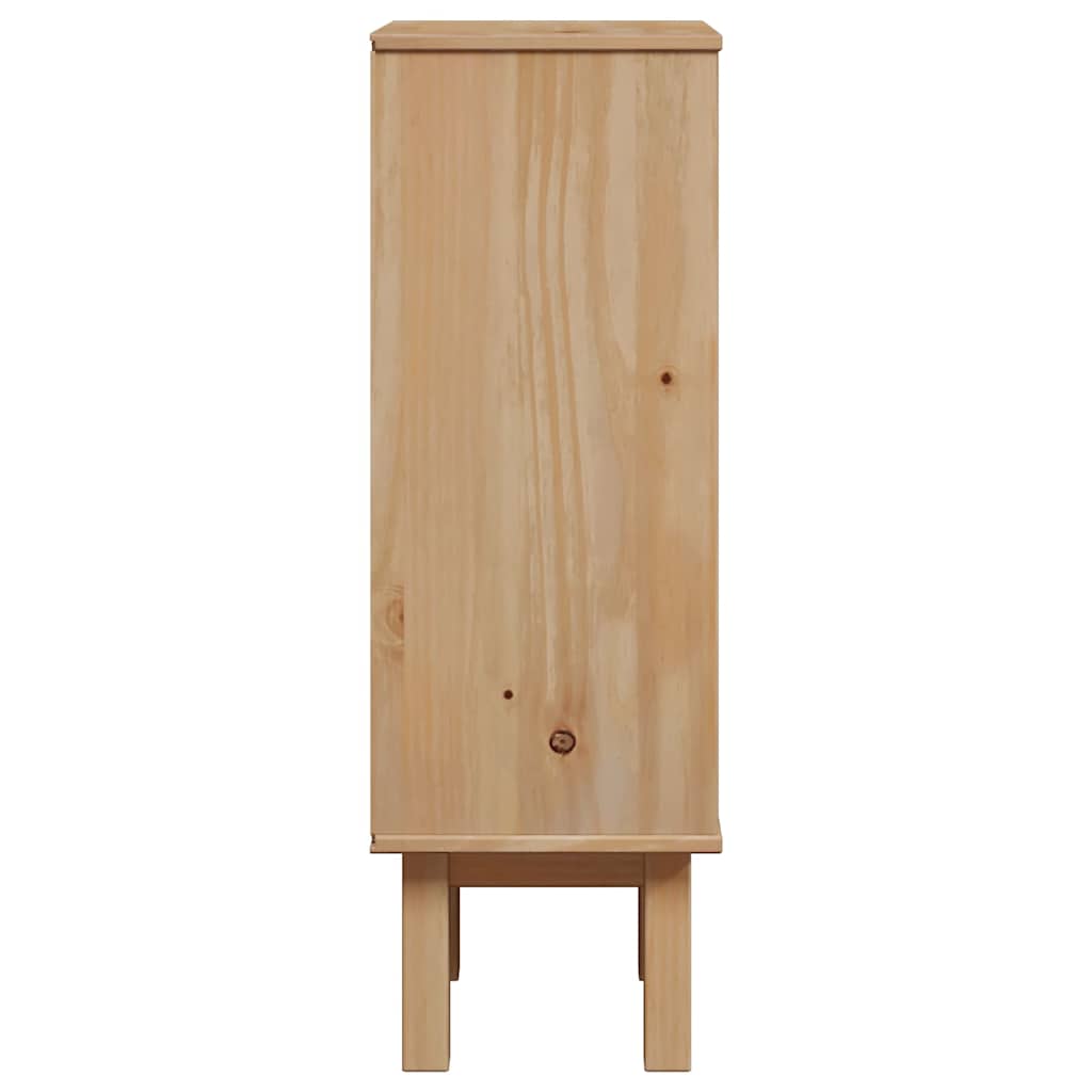 Mobile Da Bagno Otta 35X30X90 Cm In Legno Massello Di Pino