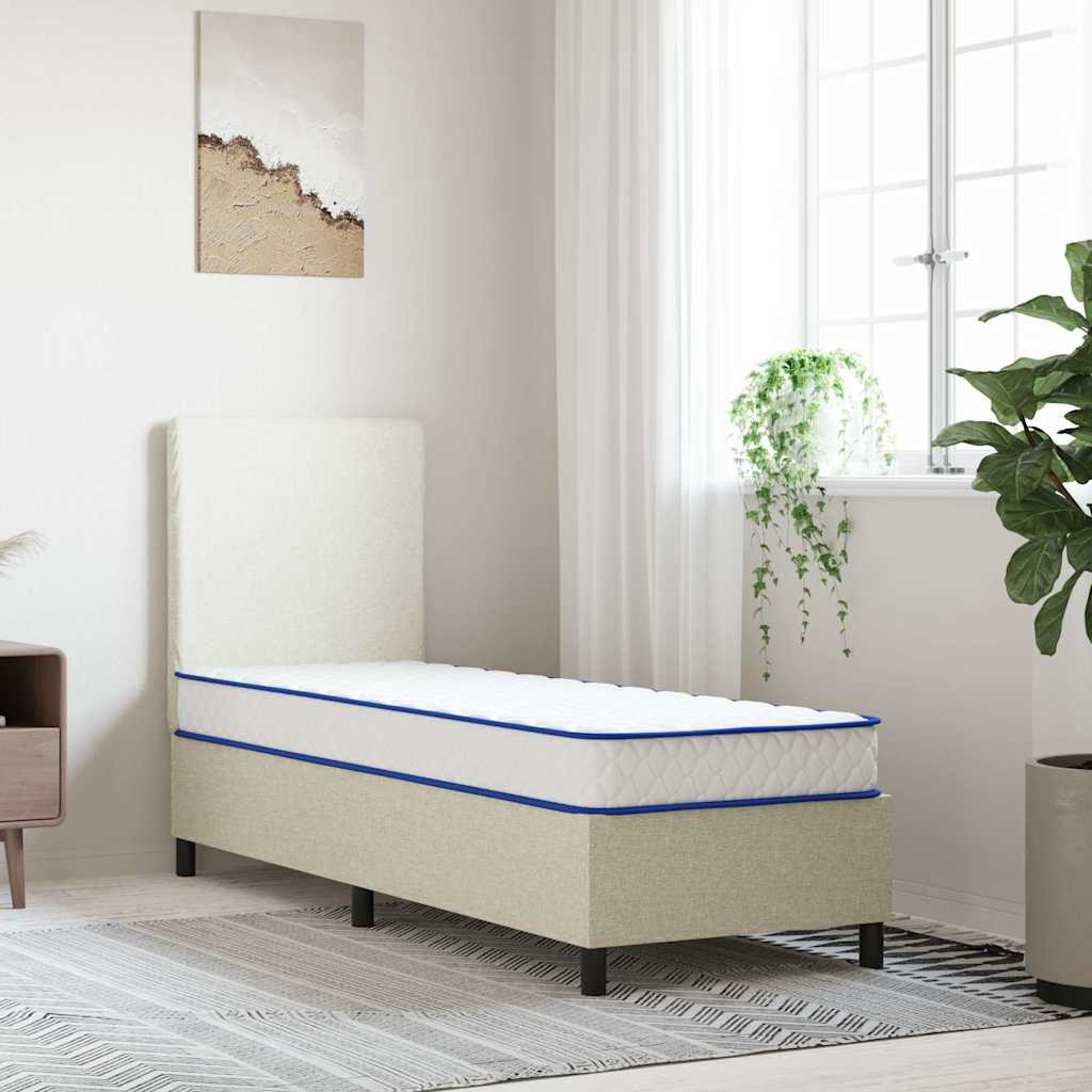 Materasso Viscoelastico Bianco 80X160X17 Cm Morbido