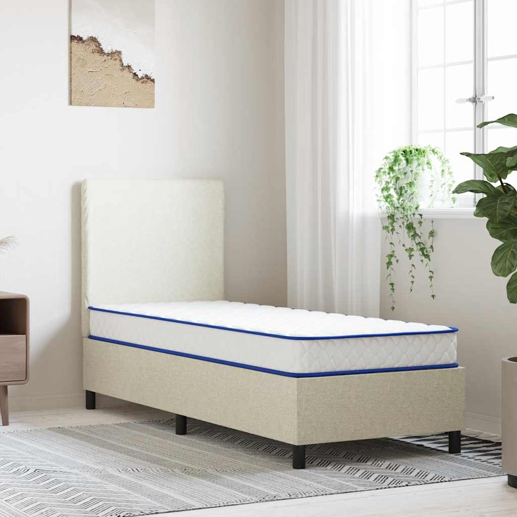 Materasso Viscoelastico Bianco 80X160X17 Cm Morbido