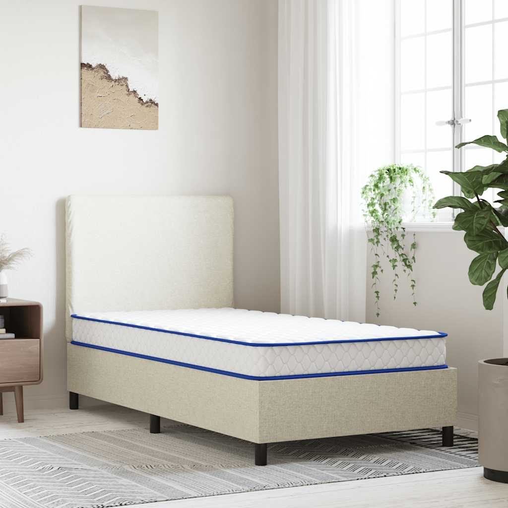 Materasso Viscoelastico Bianco 80X160X17 Cm Morbido