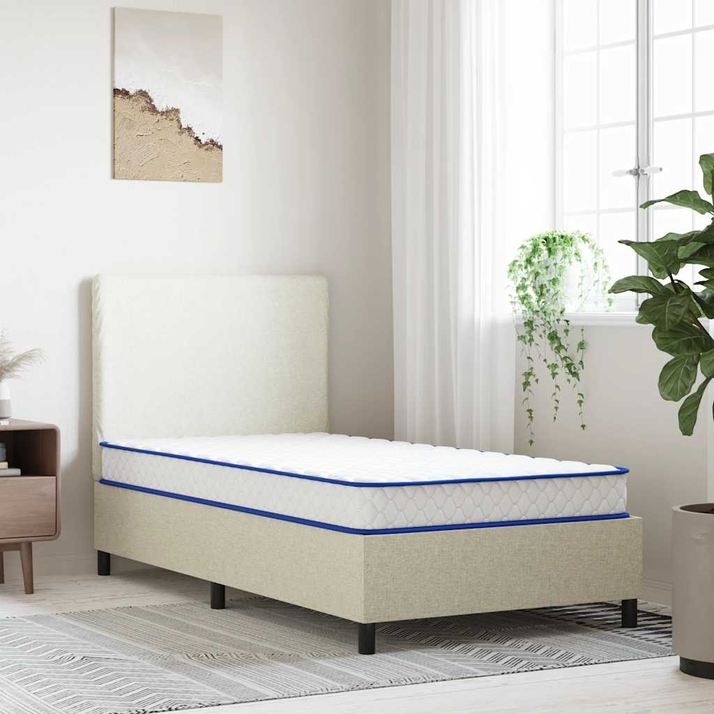 Materasso Viscoelastico Bianco 80X160X17 Cm Morbido