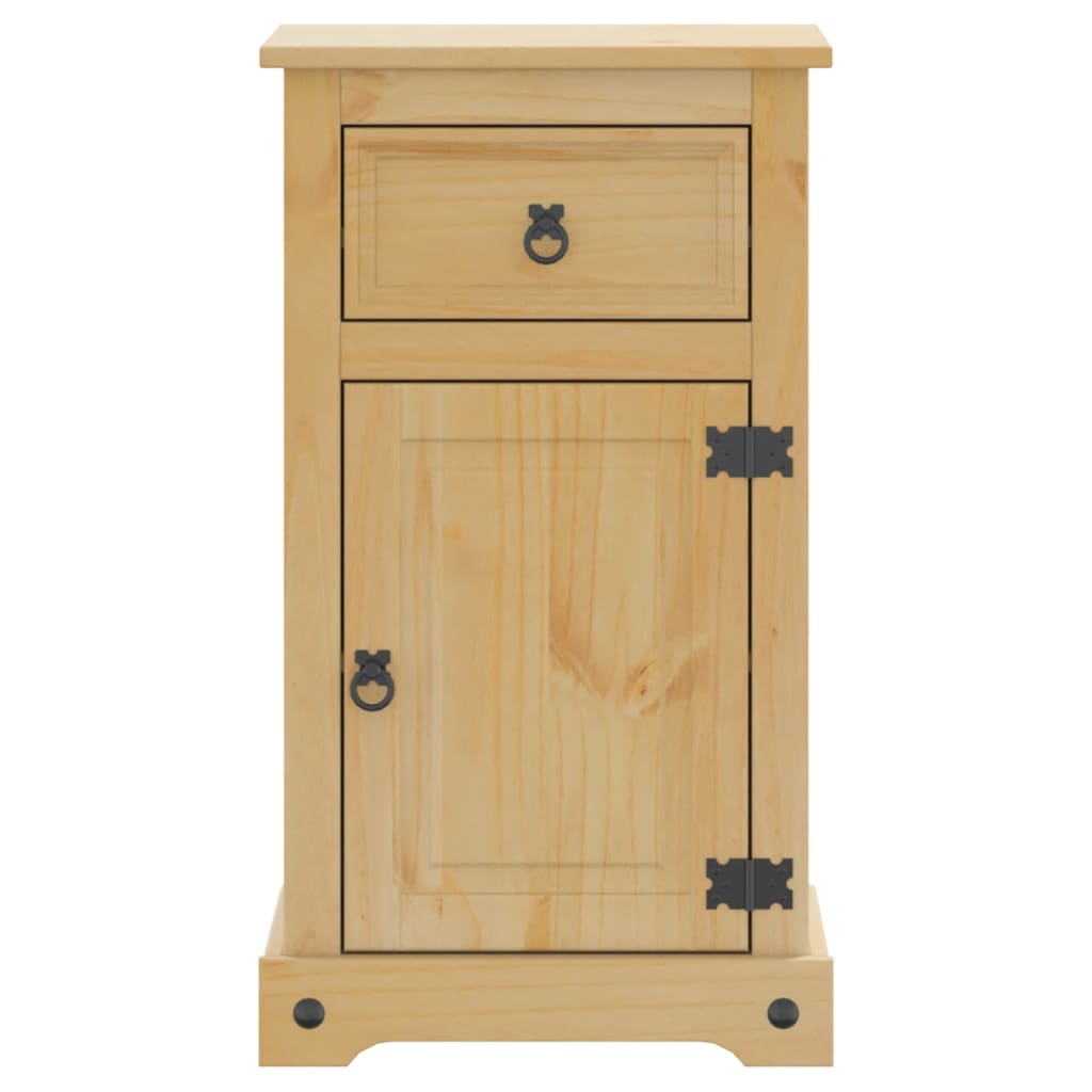Mobile Da Bagno Corona 45X33X80 Cm In Legno Massello Di Pino