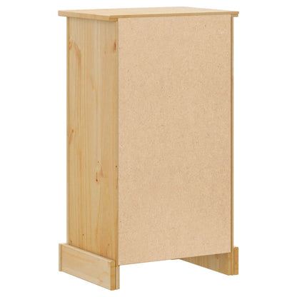 Mobile Da Bagno Corona 45X33X80 Cm In Legno Massello Di Pino
