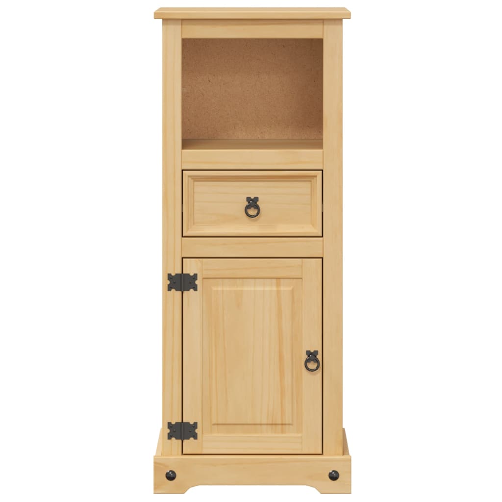 Mobile Da Bagno Corona 45X33X110 Cm In Legno Massello Di Pino