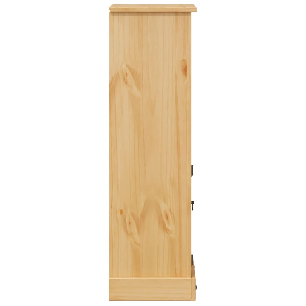 Mobile Da Bagno Corona 45X33X110 Cm In Legno Massello Di Pino