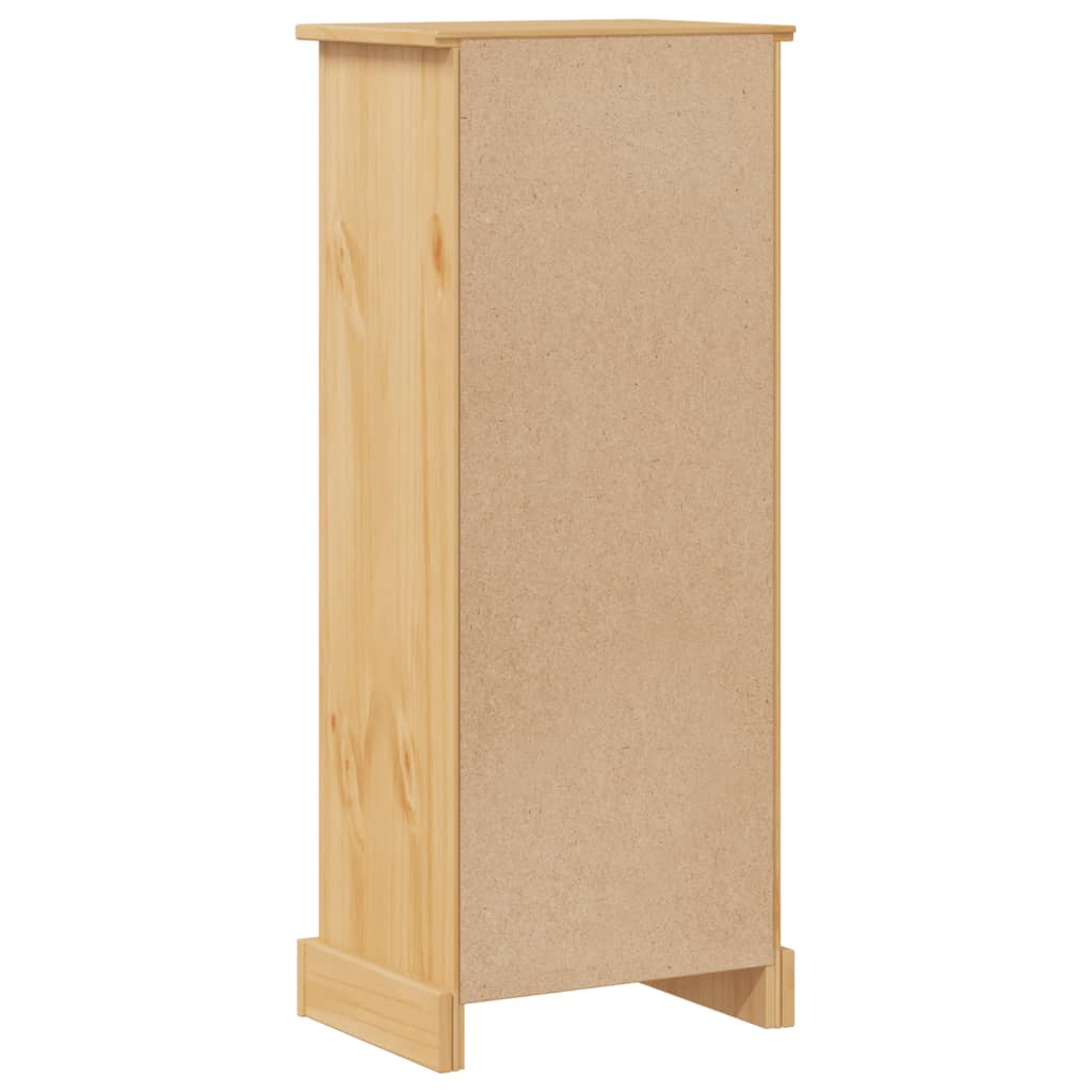Mobile Da Bagno Corona 45X33X110 Cm In Legno Massello Di Pino