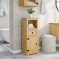 Mobile Da Bagno Corona 45X33X110 Cm In Legno Massello Di Pino
