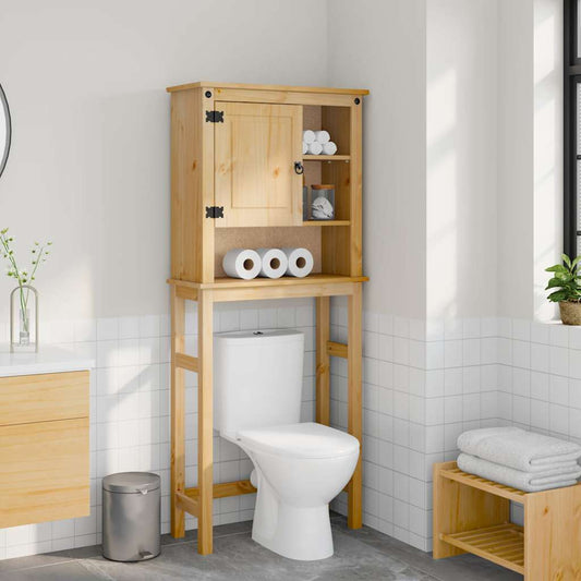Mobile Lavatrice Da Bagno Corona In Legno Massello Di Pino
