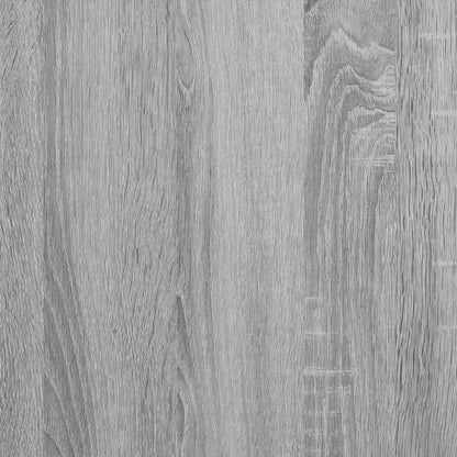 Cassettiera Angolare Grigio Sonoma 60X41X58Cm Legno Multistrato Rovere Fumo