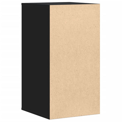 Cassettiera Angolare Nera 40X41X76 Cm In Legno Multistrato Bianco
