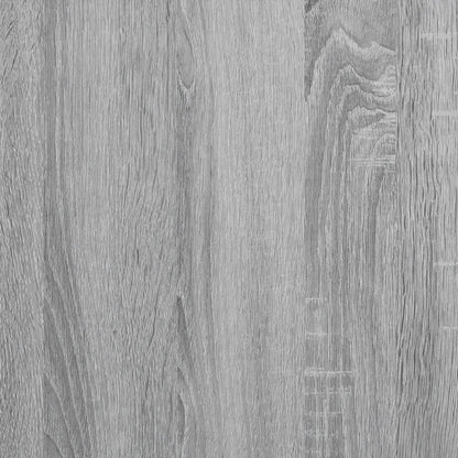 Cassettiera Angolare Grigio Sonoma 40X41X76Cm Legno Multistrato Rovere Fumo