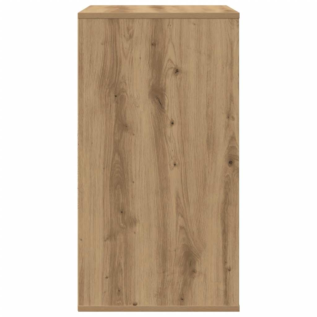 Cassettiera Angolare Rovere Artigianale 40X41X76Cm Multistrato Legno Antico