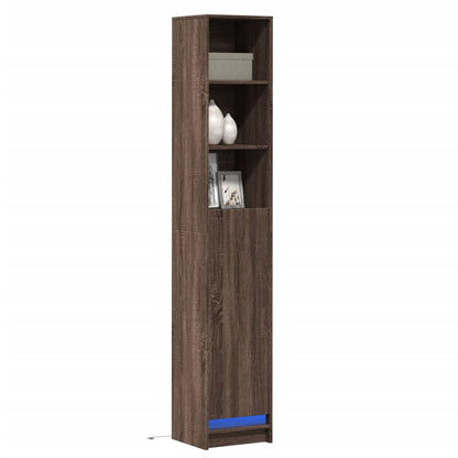Credenza Con Led 69X32,5X200 Cm In Truciolato