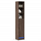 Credenza Con Led 69X32,5X200 Cm In Truciolato