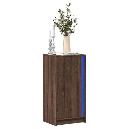 Credenza Con Led 42,5X34X85 Cm Legno Multistrato