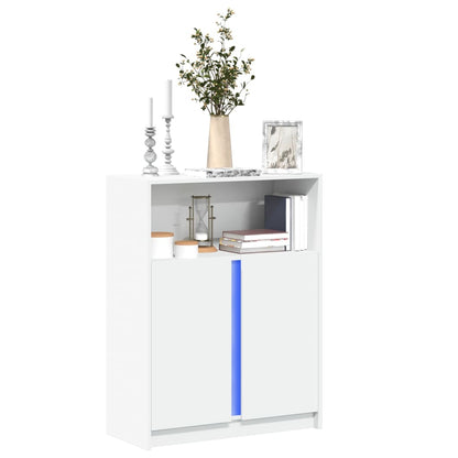 Credenza Con Led 42,5X34X100Cm Legno Multistrato