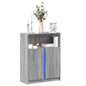 Credenza Con Led 42,5X34X100Cm Legno Multistrato