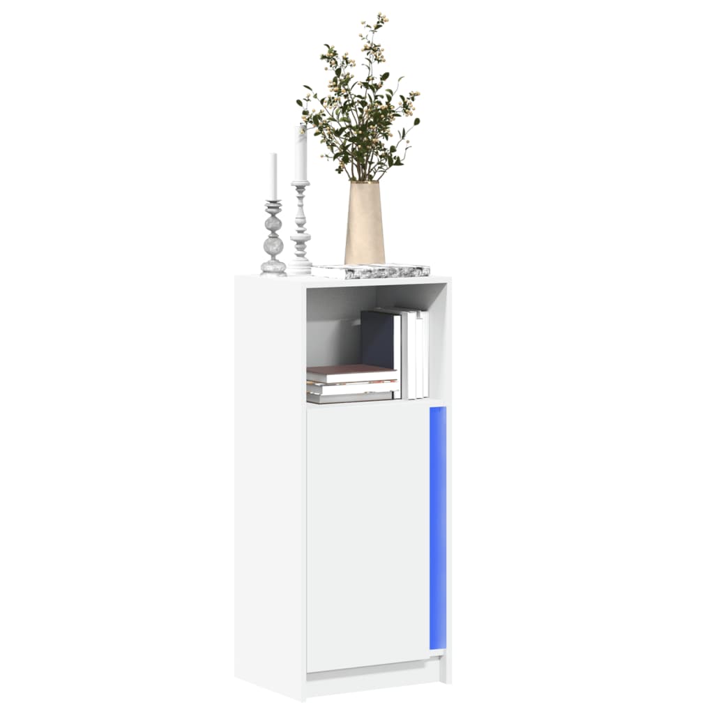 Credenza Con Led 42,5X34X100Cm Legno Multistrato