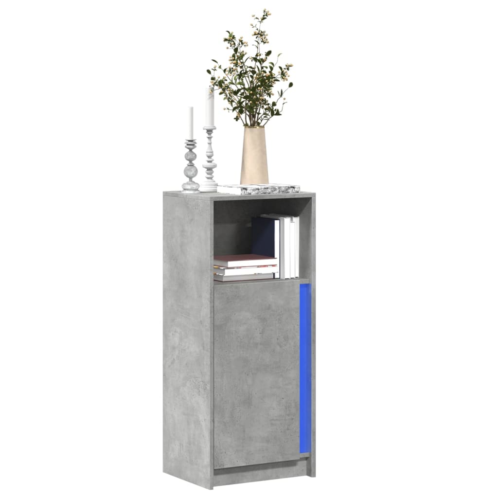 Credenza Con Led 42,5X34X100Cm Legno Multistrato