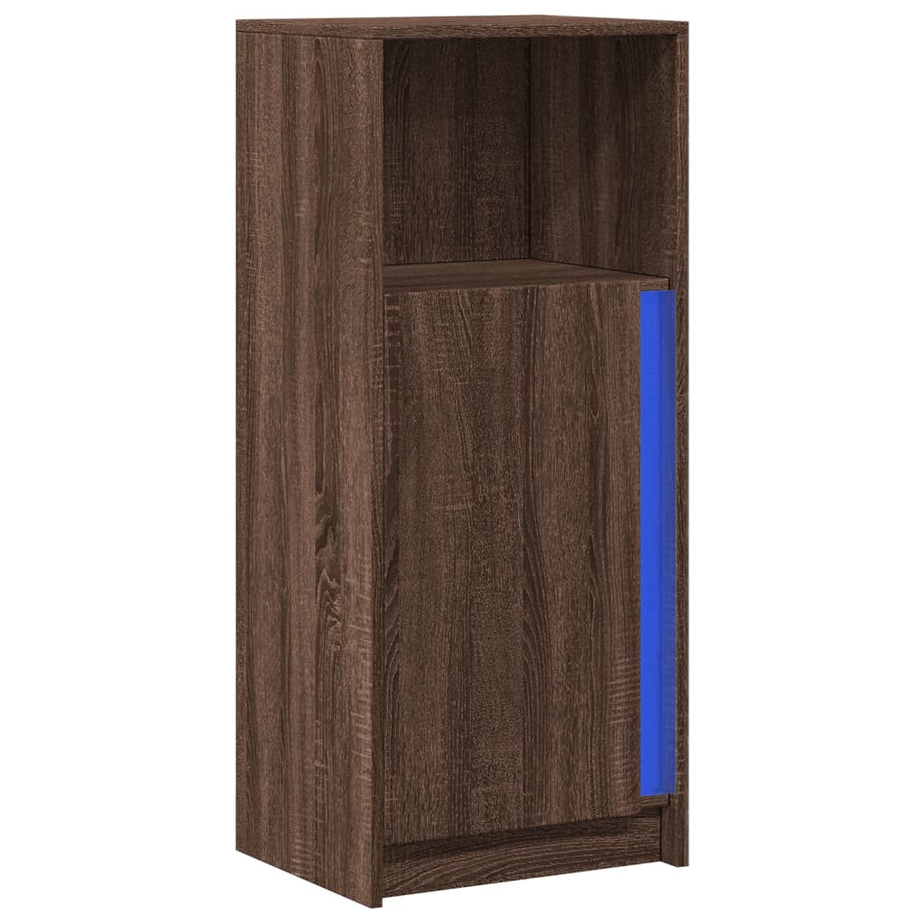 Credenza Con Led 42,5X34X100Cm Legno Multistrato
