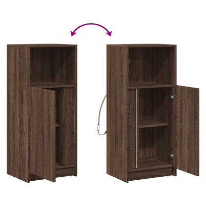 Credenza Con Led 42,5X34X100Cm Legno Multistrato