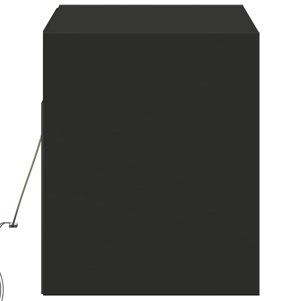Mobile Tv A Parete Con Luci Led 100X31X35 Cm