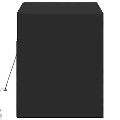Mobile Tv A Parete Con Luci Led 100X31X35 Cm