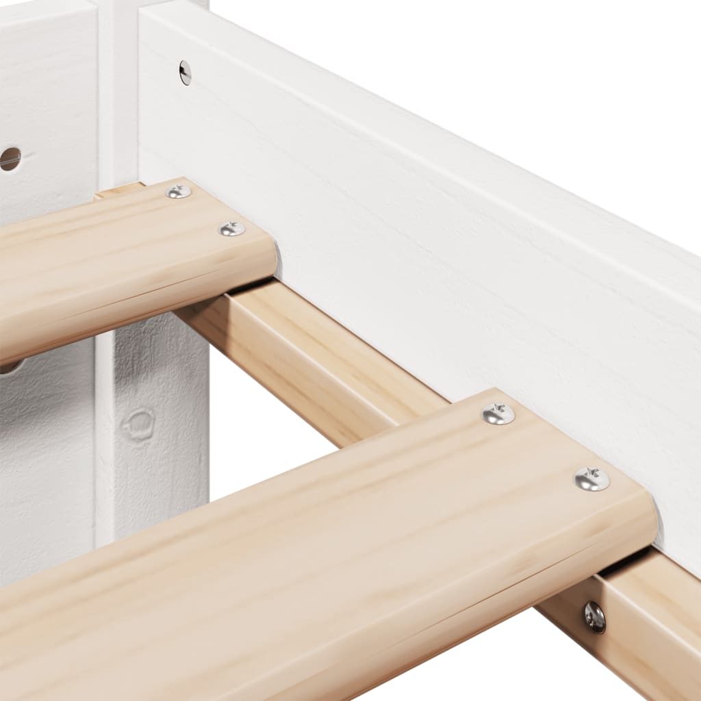 Giroletto Con Testiera Legno Massello Di Pino Bianco