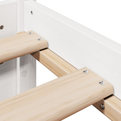 Giroletto Con Testiera Legno Massello Di Pino Bianco