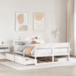 Letto Senza Materasso 75X190 In Legno Massello Di Pino