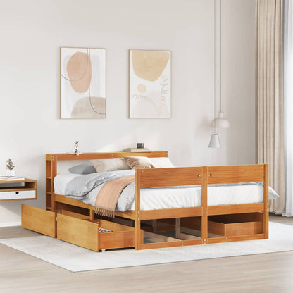 Letto Senza Materasso 75X190 In Legno Massello Di Pino