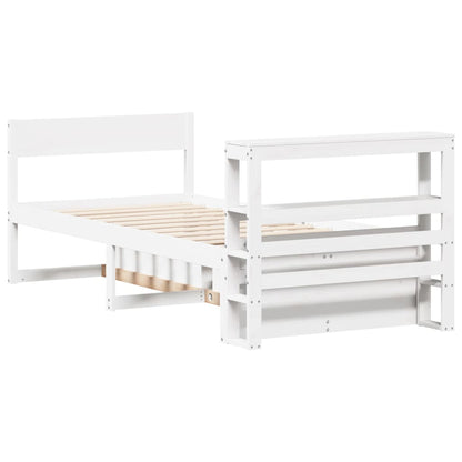 Letto Senza Materasso 75X190 In Legno Massello Di Pino