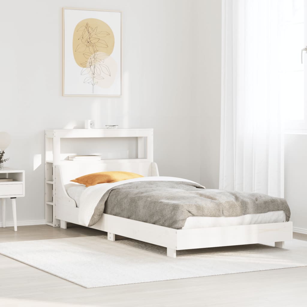 Letto Senza Materasso In Legno Massello Di Pino