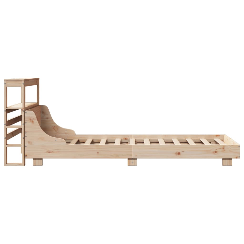Letto Senza Materasso In Legno Massello Di Pino