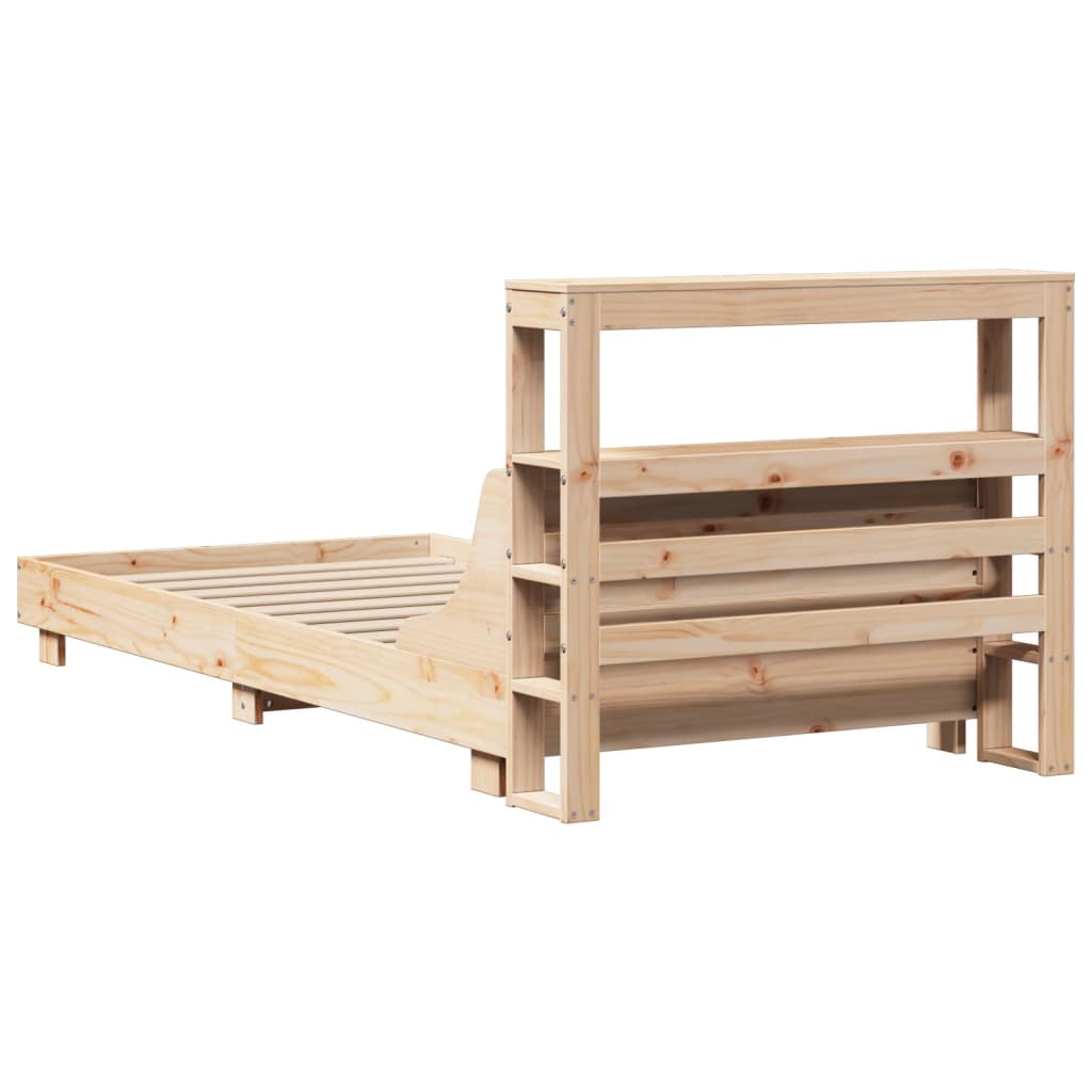 Letto Senza Materasso In Legno Massello Di Pino