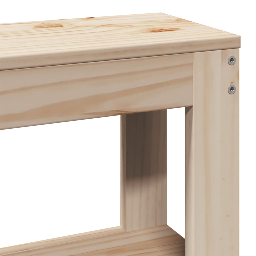 Letto Senza Materasso In Legno Massello Di Pino