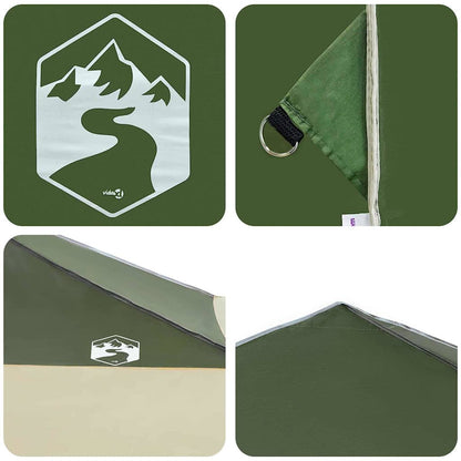 Tenda Gazebo 395 X 395 X 251 Cm Tessuto