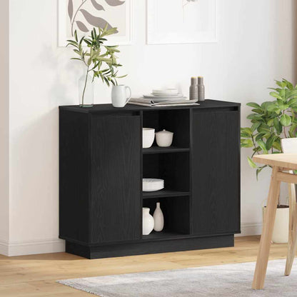 Madia Led 90 X 32 X 75 Cm Legno Multistrato