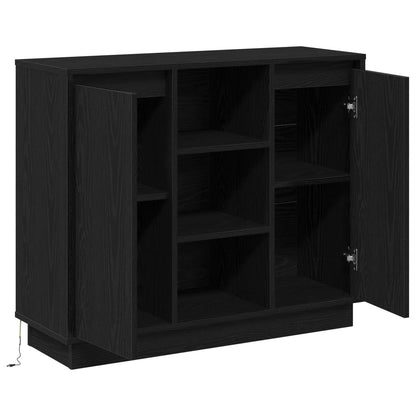 Madia Led 90 X 32 X 75 Cm Legno Multistrato