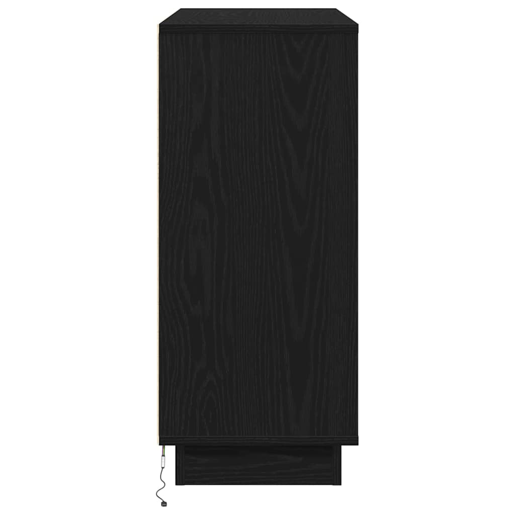 Madia Led 90 X 32 X 75 Cm Legno Multistrato