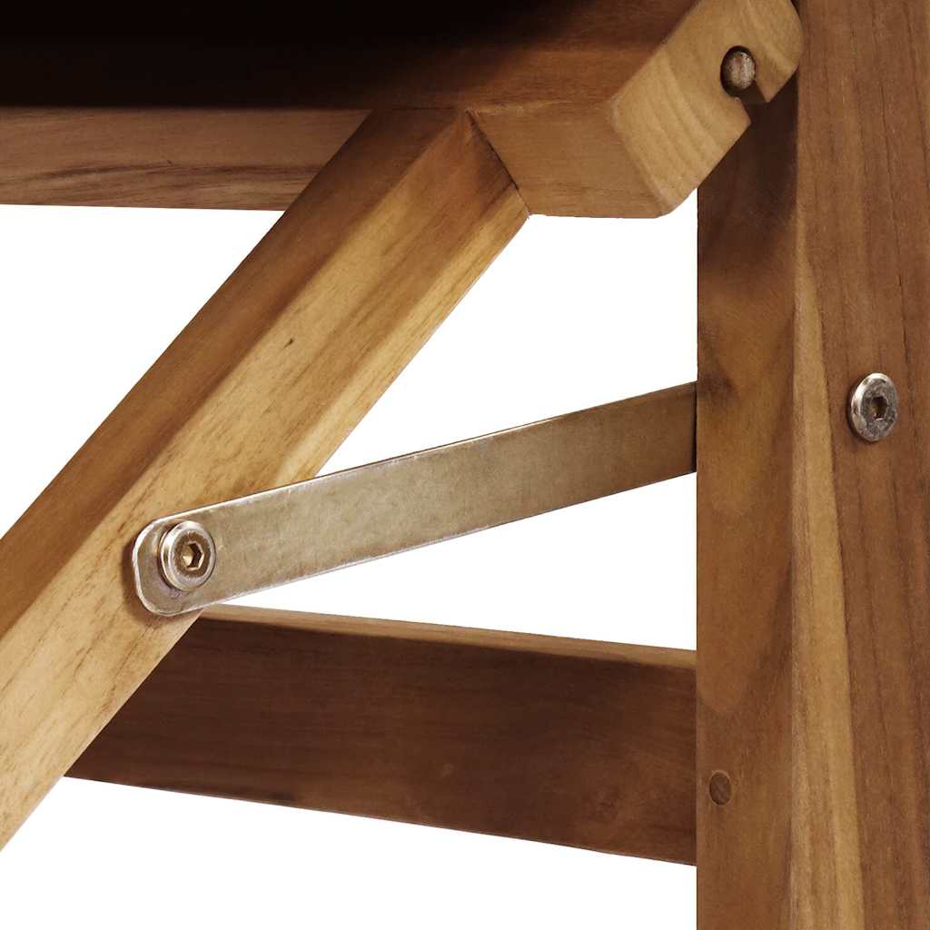 Sedia Da Pranzo 56 X 54 X 87 Cm Legno Di Teak Solido