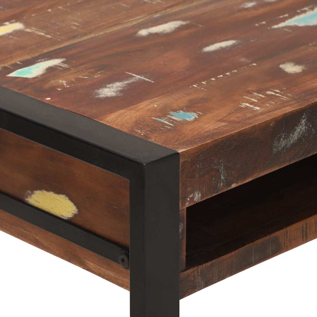 Tavolo Da Trucco Multicolore Legno Massello Di Recupero