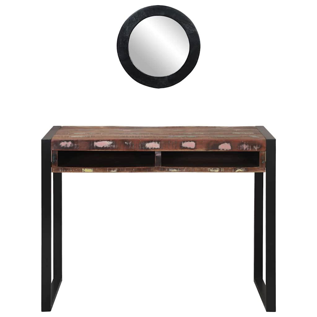 Tavolo Da Trucco Multicolore Legno Massello Di Recupero
