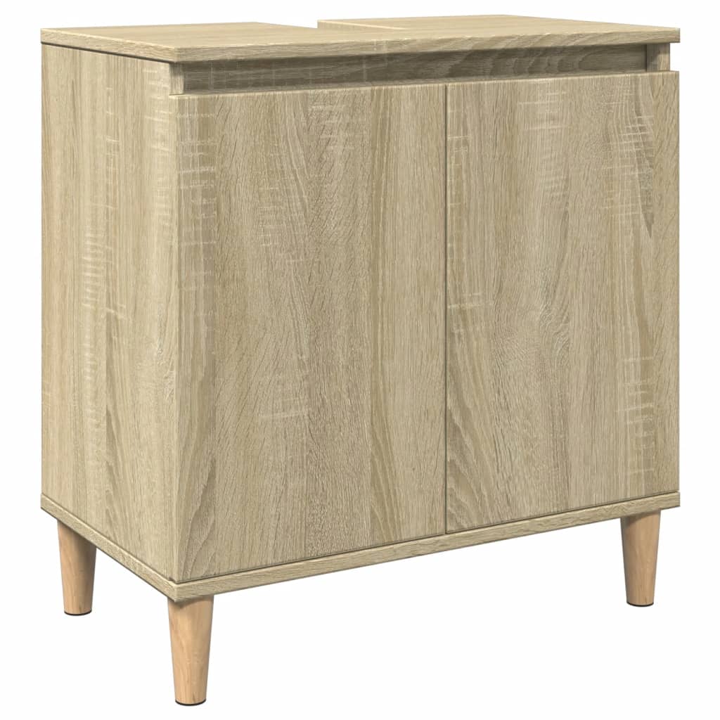 Set Mobili Da Bagno 3 Pz In Legno Multistrato