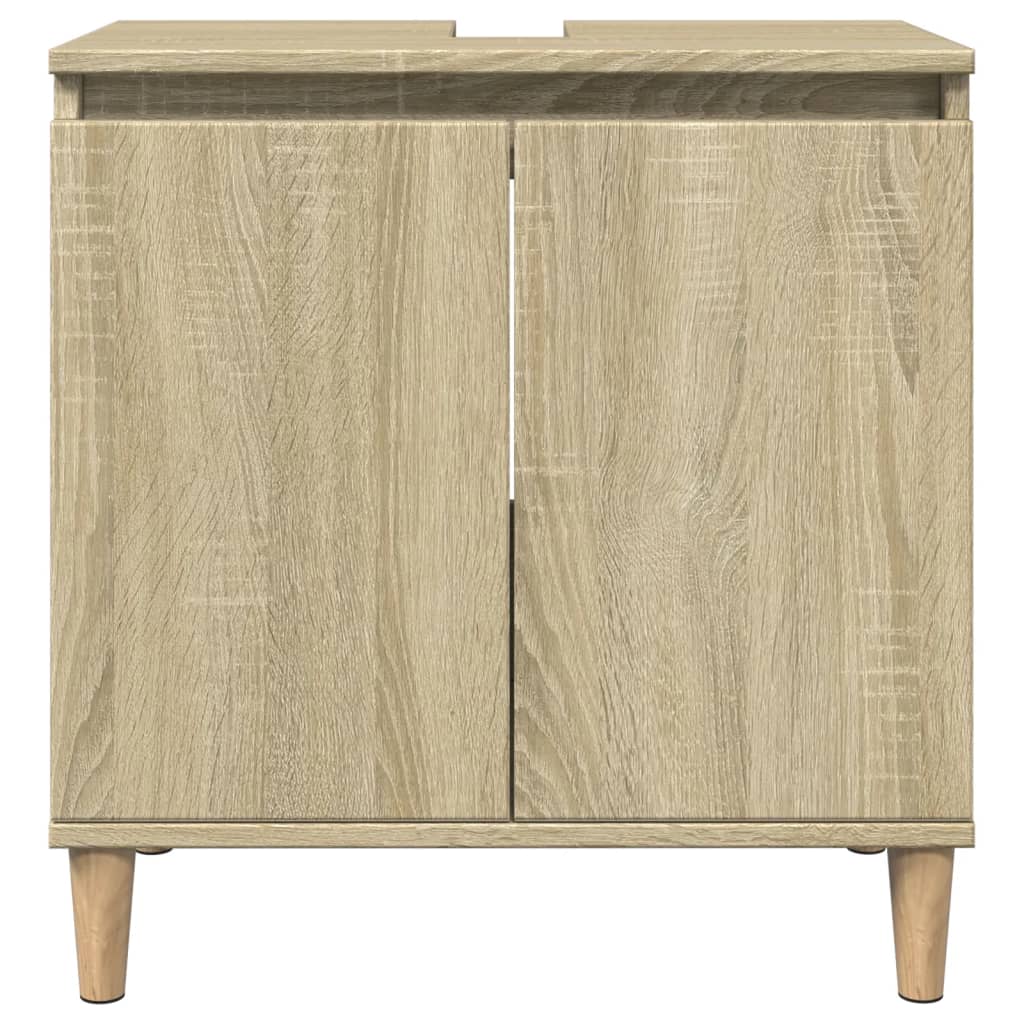Set Mobili Da Bagno 3 Pz In Legno Multistrato