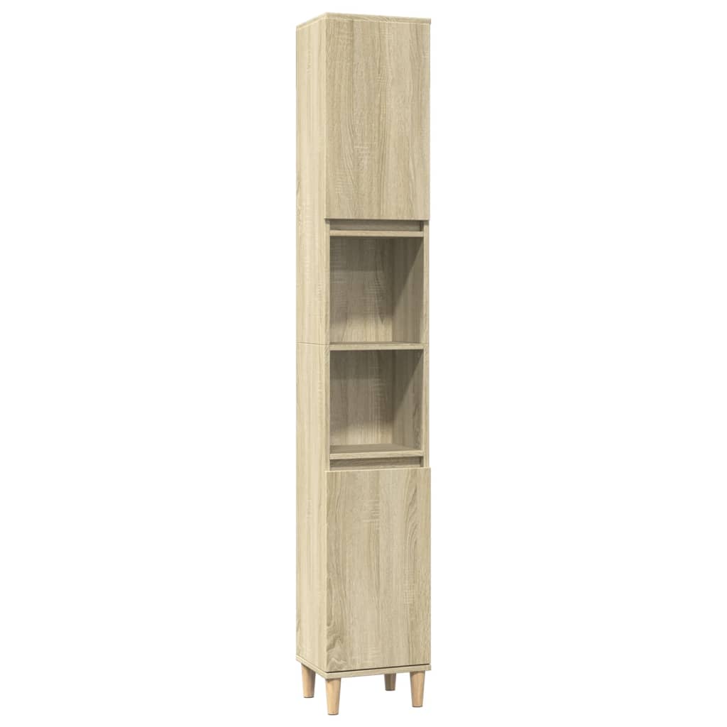 Set Mobili Da Bagno 3 Pz In Legno Multistrato