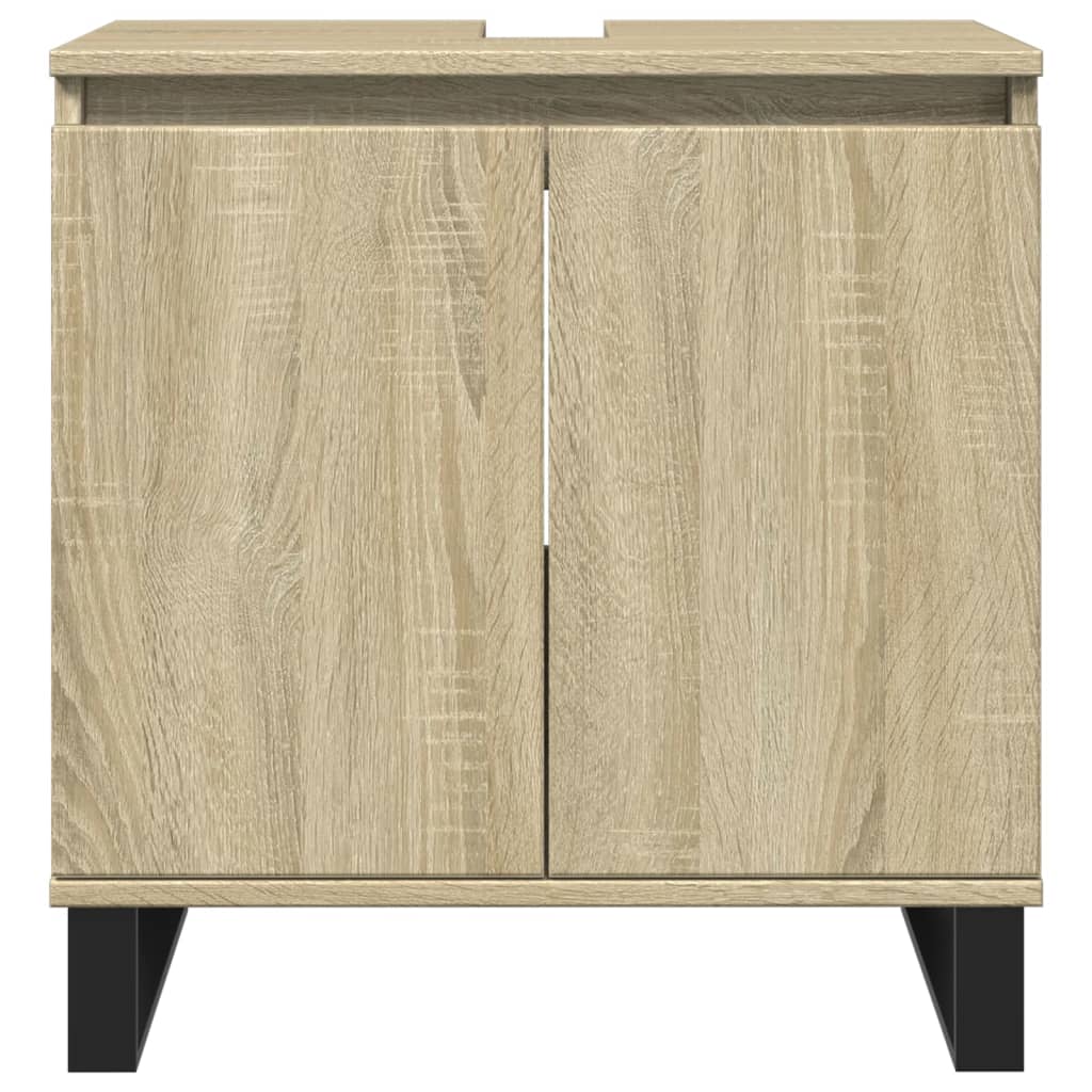 Set Mobili Da Bagno 3 Pz In Legno Multistrato