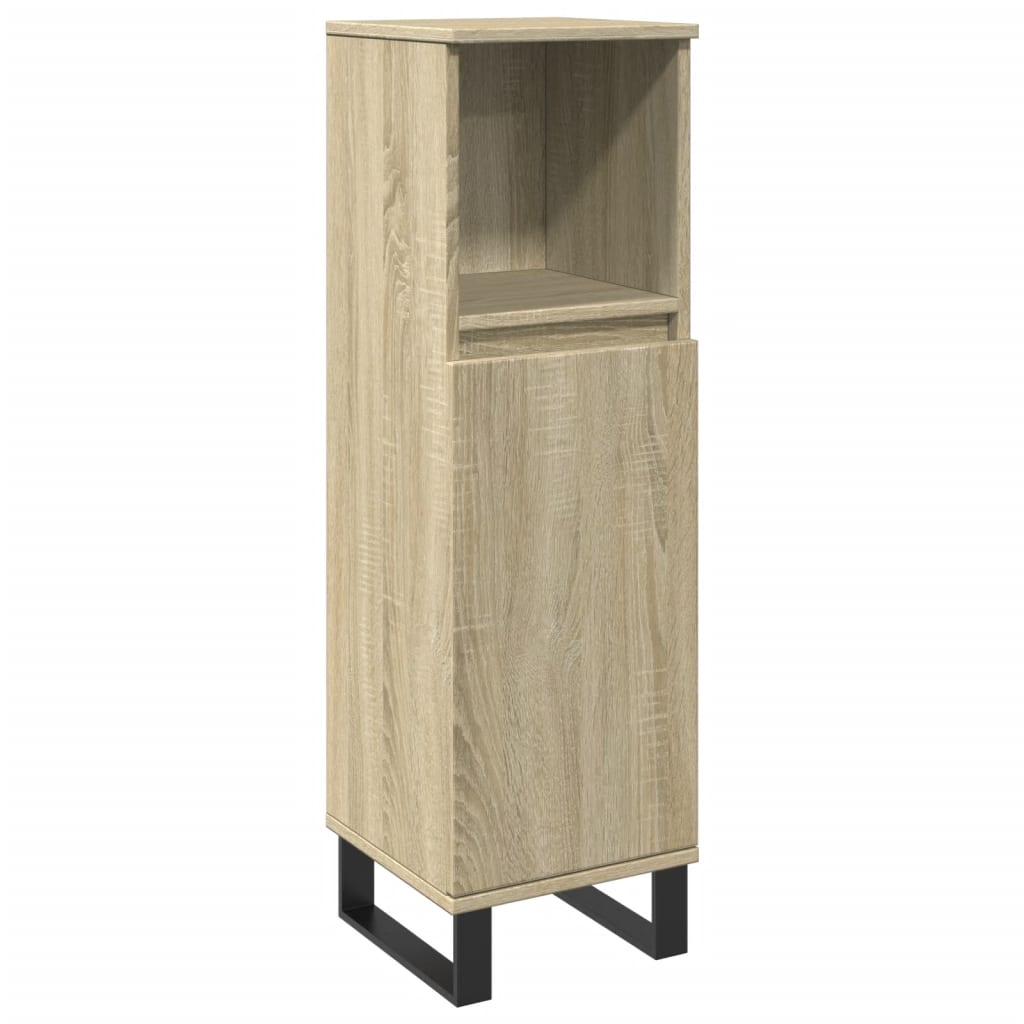 Set Mobili Da Bagno 3 Pz In Legno Multistrato