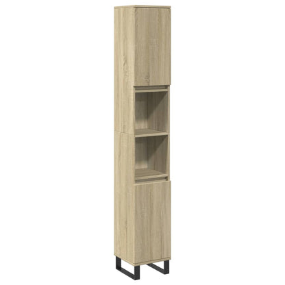Set Mobili Da Bagno 3 Pz In Legno Multistrato